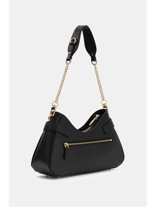 Borsa a spalla Serenova Saffiano GUESS | HWZG8091180/BLA